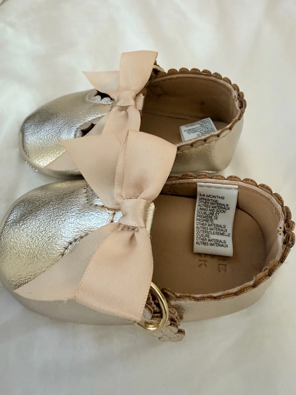 Baby Gold Shoes